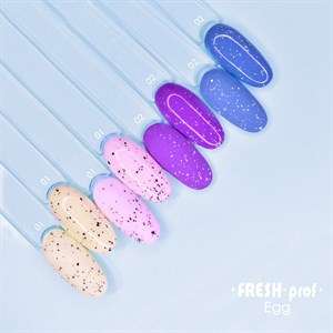 Гель-лак Fresh prof Egg №01, 8 мл 