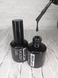 Гель-лак Fresh prof Elite black, 15 мл 