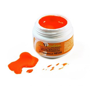 Гель-краска "InGarden" Color gel 27 Оранжевый неон (5г.)