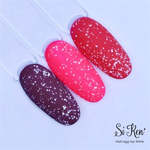 Топ Siren Egg White Matt матовый, 8 мл 