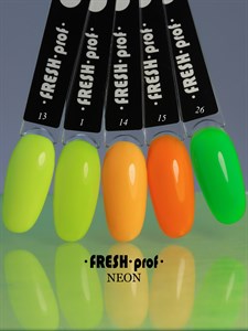 Гель-лак Fresh prof Neon № 15, 10 мл 