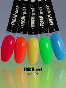 Гель-лак Fresh prof Neon № 20, 10 мл 