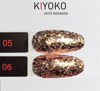 KIYOKO Duet Shimmer № 05, 8 мл 