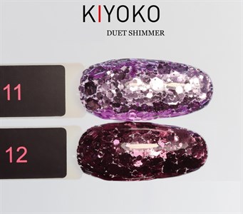 KIYOKO Duet Shimmer № 12, 8 мл 