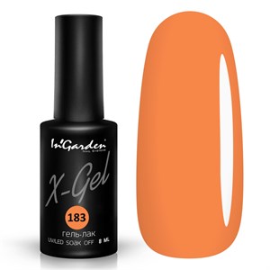 Гель-лак "InGarden" X-Gel №  183, 8 мл