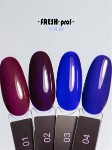 Гель-лак Fresh prof Vi 02, 8 мл 