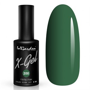 Гель-лак "InGarden" X-Gel №  200, 8 мл