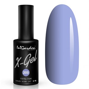 Гель-лак "InGarden" X-Gel №  203, 8 мл