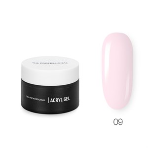 Acryl Gel TNL №09 камуфлирующий розовый парфе (50 мл.)