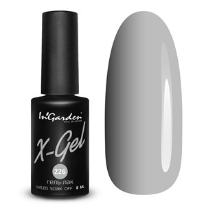 Гель-лак "InGarden" X-Gel №  226, 8 мл