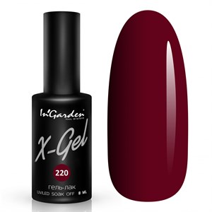 Гель-лак "InGarden" X-Gel №  220, 8 мл