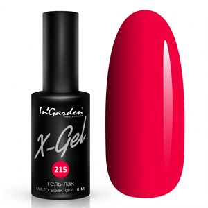 Гель-лак "InGarden" X-Gel №  215, 8 мл