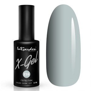 Гель-лак "InGarden" X-Gel №  216, 8 мл