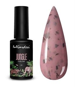 Гель-лак "InGarden" JUNGLE № 003, 8 мл