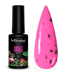 Гель-лак "InGarden" JUNGLE № 006, 8 мл