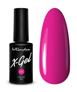 Гель-лак "InGarden" X-Gel №  231, 8 мл