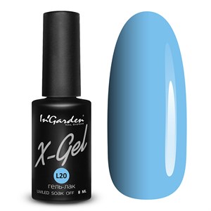 Гель-лак "InGarden" X-Gel лимитированная коллекция N° L20, 8 мл