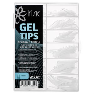 Гелевые типсы для экспресс наращивания Gel Tips Стилет, 240 шт