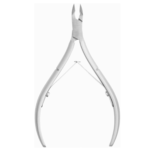 Кусачки Nippon Nippers Standard NS-01-6 для кутикулы 6 мм двойная пружина ручная заточка