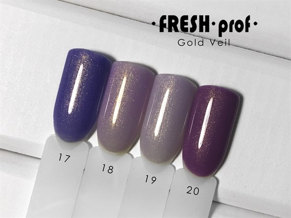 Гель-лак Fresh prof Gold Veil 18, 8 мл - фото 15399