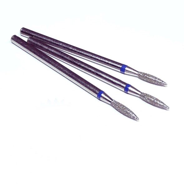 Фреза алмазная № 017 пламя синее остр. д. 21 00000712 - фото 18384