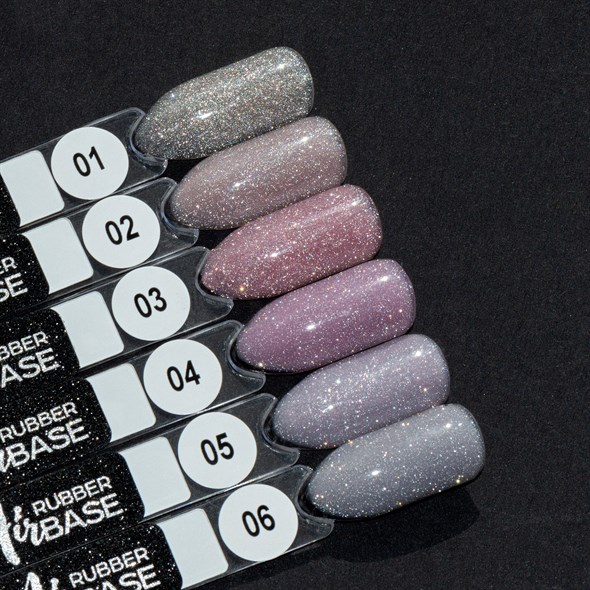 База Irisk светоотражающая Air Rubber Base 04 Pale violet, 10 мл М511-51/04 - фото 32463