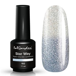 Термо гель-лак с шиммером Star Way № 192, 11 мл. GL00192