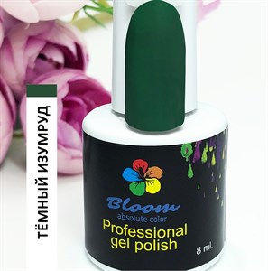 Гель-лак Bloom №217 Темный изумруд 8 мл