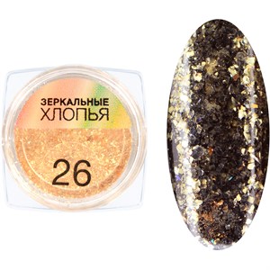 Пигмент IRISK Зеркальные хлопья  №26